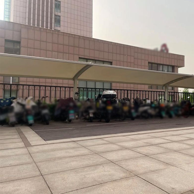 石阡县膜结构电动车棚